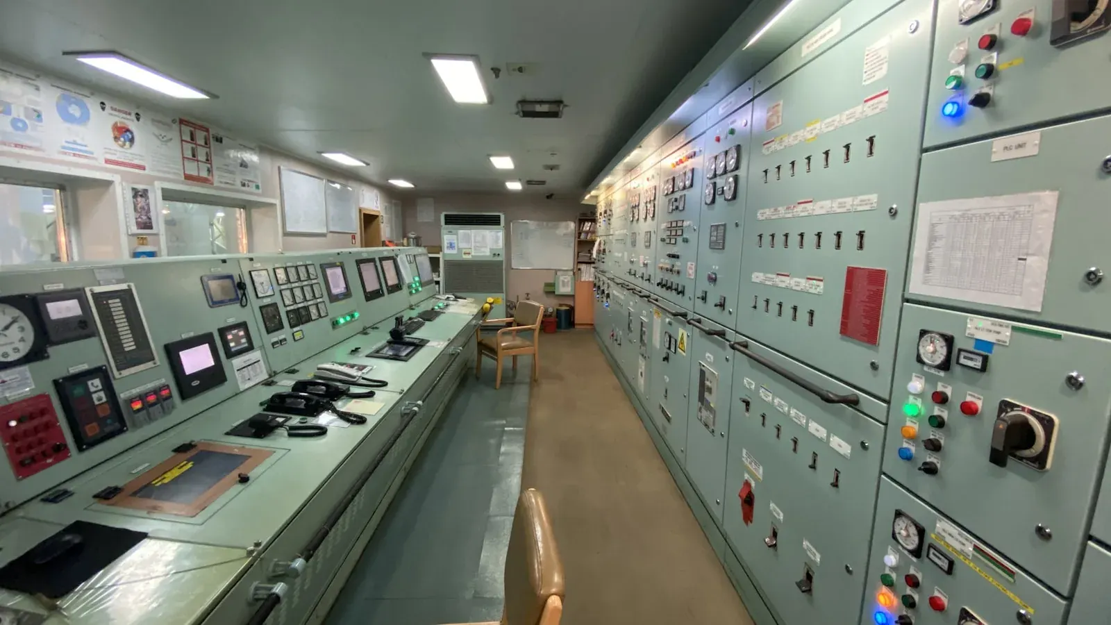 An operations control room