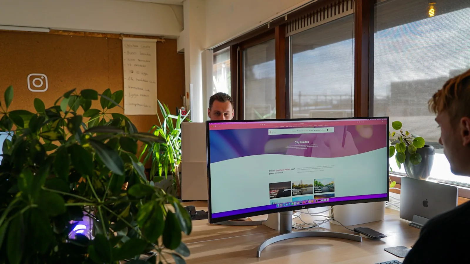 Finance work being done at a desk