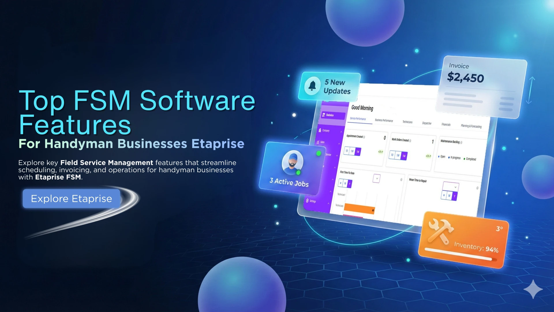 field service management software for handyman business