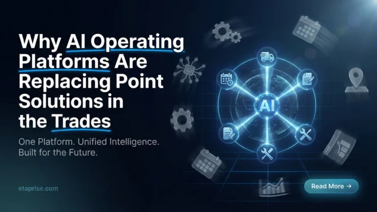 AI Operating Platforms Are Replacing Point Solutions